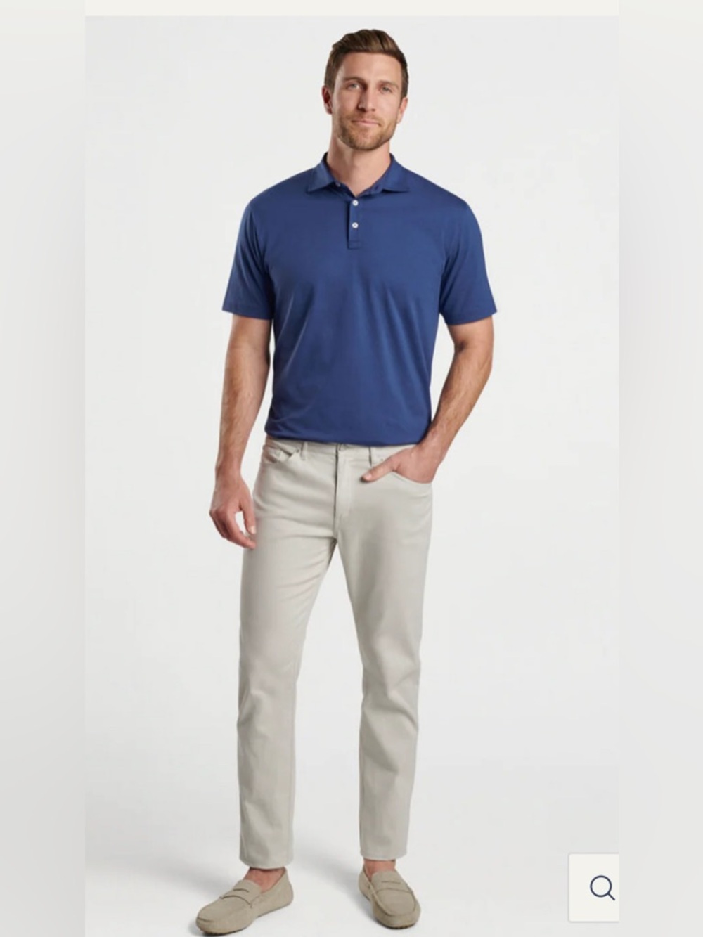 Peter Millar Blue Polo